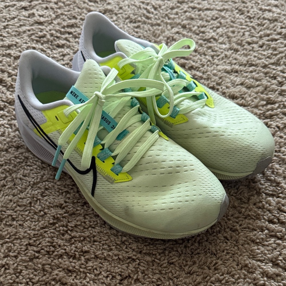 Nike Neon Green Running Shoes